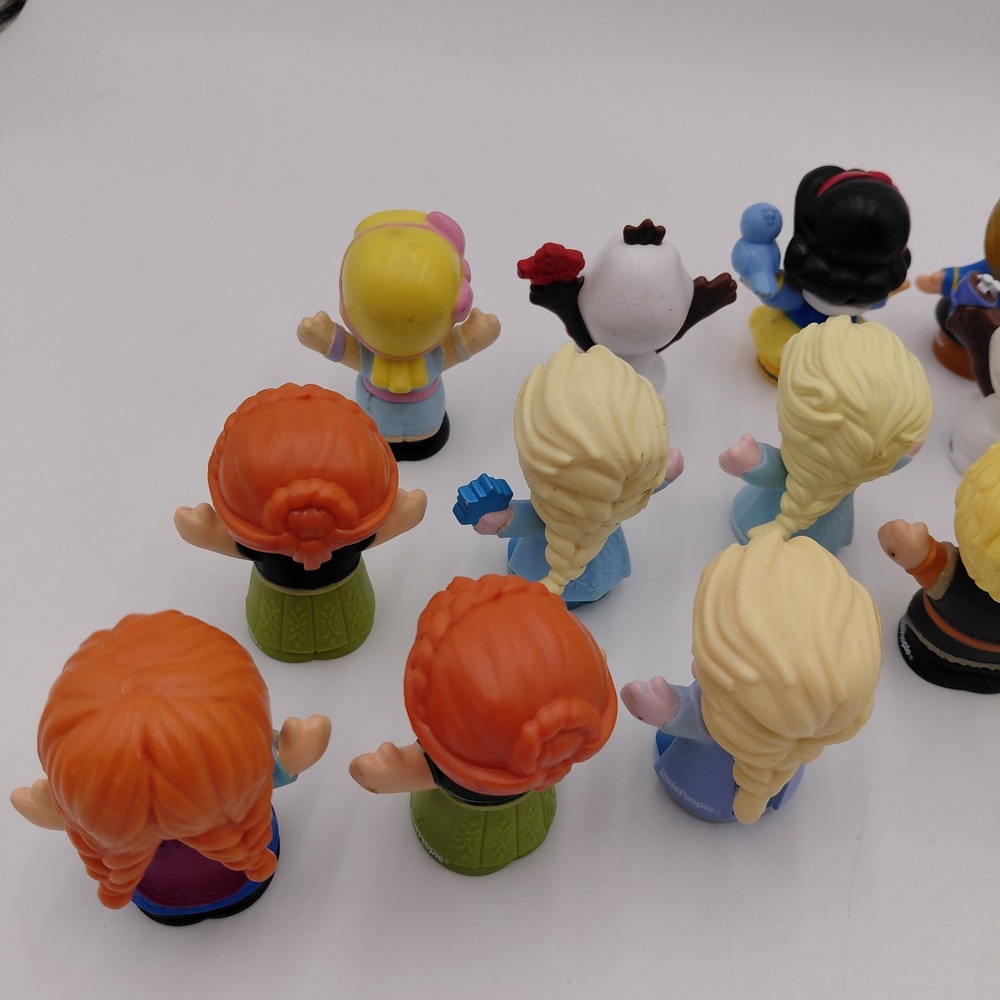Mixed lot 13 Fisher Price Little People Disney Frozen Toy Story Princess Figures - Picture 8 of 8